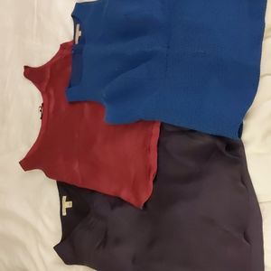 2- Banana Republic &, Donna Karan blouse tops small